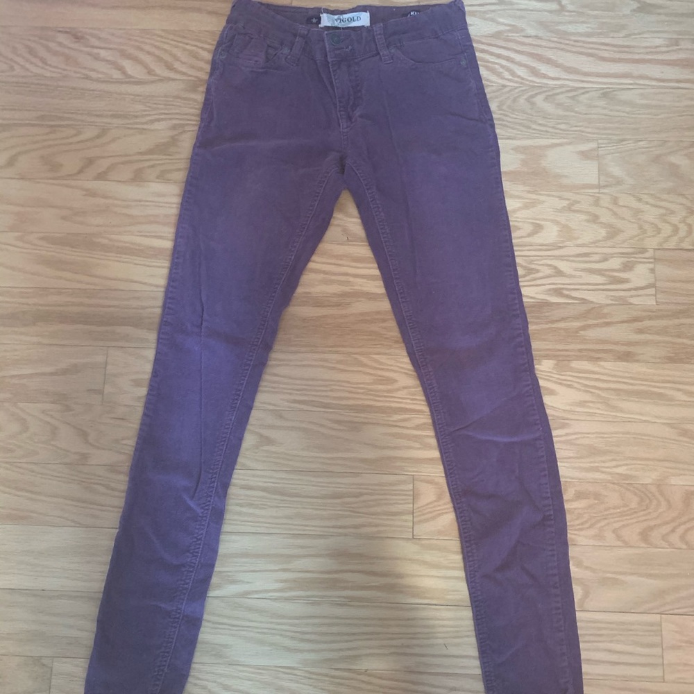 Purple Corduroy Pants